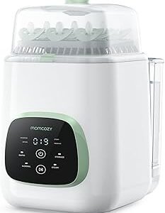 Momcozy KleanPal Pro Baby Bottle Washer, Sterilizer & Dryer - All-in-One Cleaning Machine for Bottles, Pump Parts & Baby Essentials - Time-Saving & Effortless Care