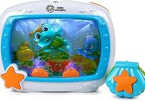 Baby Einstein Sea Dreams Soother Musical Crib Toy and Sound Machine, Newborn and up