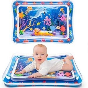 Tummy Time Water Mat丨Inflatable Tummy Time Water Play Mat for Babies, Infants and Toddlers 3 to 12 Months Promote Development Toys Baby Gifts